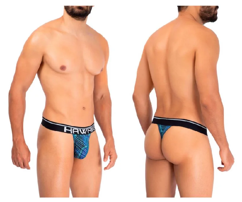 Printed Microfiber Thongs